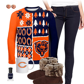 Chicago Bears Sweater Outfit
