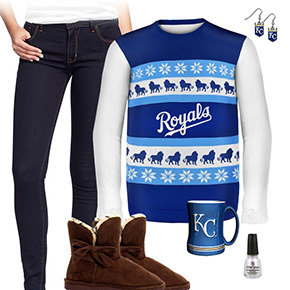 Kansas City Royals Sweater Outfit