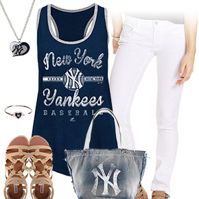New York Yankees Tank Top Outfit