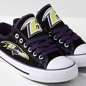 Baltimore Ravens Converse Sneakers