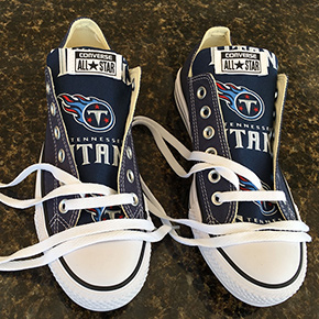 Tennessee Titans Converse Sneakers