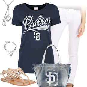 San Diego Padres Tshirt Outfit