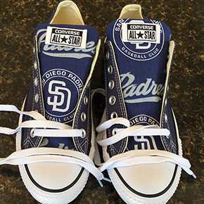 San Diego Padres Converse Sneakers
