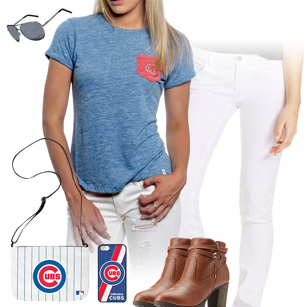 Chicago Cubs Tshirt Outfit