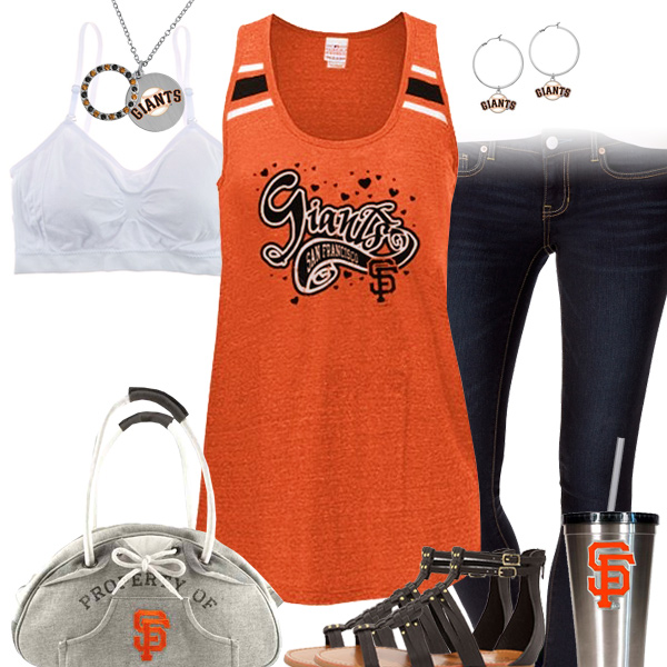 San Francisco Giants Tank Top Outfit