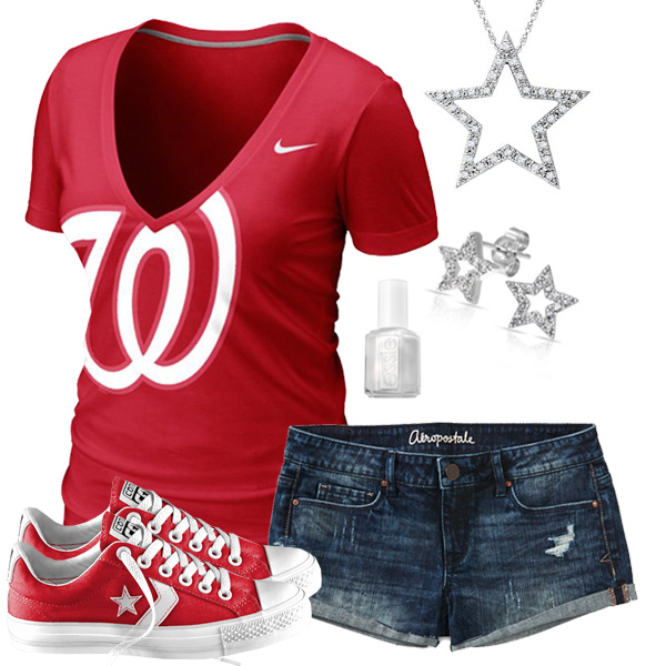 Washington Nationals Outfit With Converse