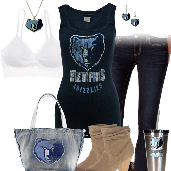Memphis Grizzlies Tank Top Outfit
