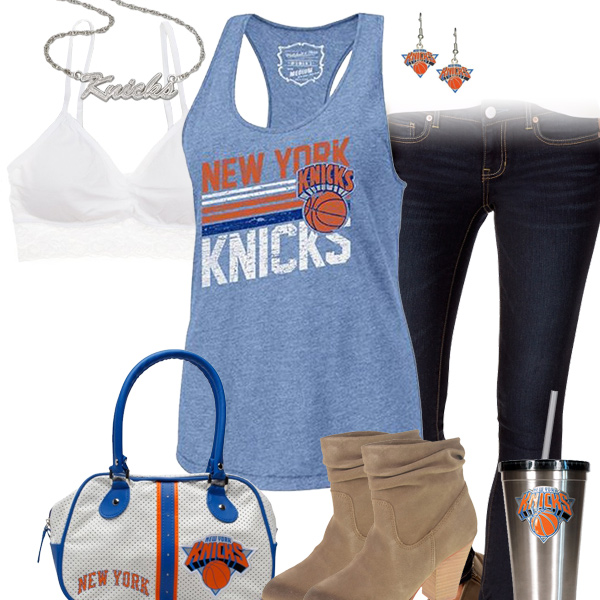 New York Knicks Tank Top Outfit