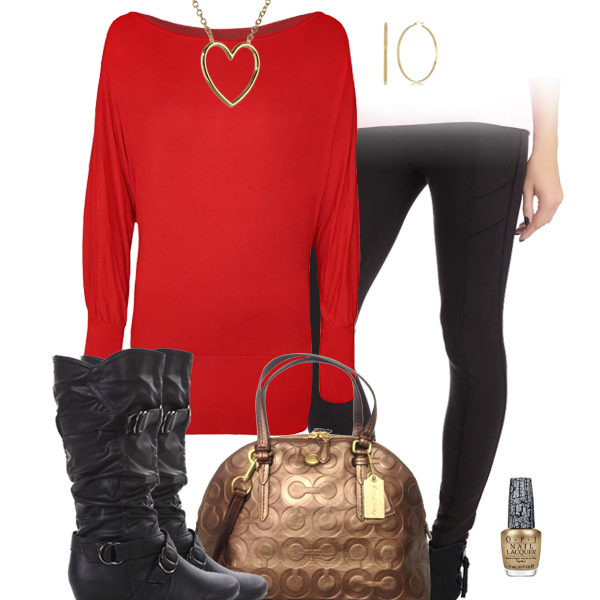 San Francisco 49ers Inspired Leggings Outfit