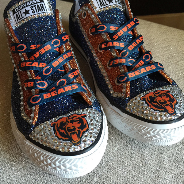 Chicago Bears Converse Shoes