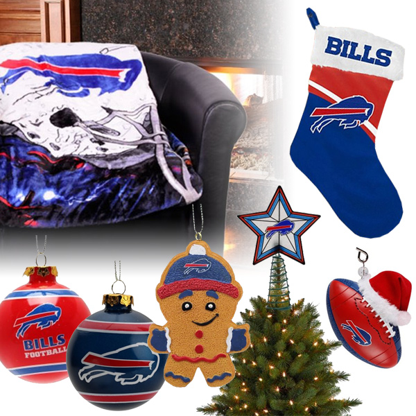 Buffalo Bills Christmas Ornaments