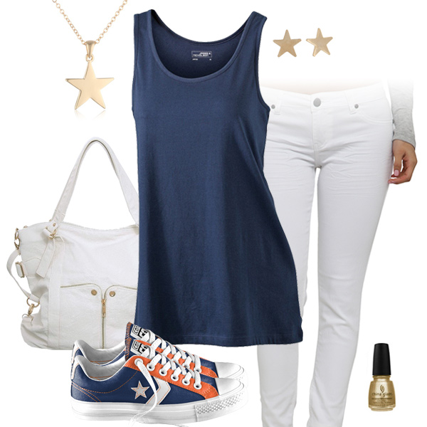 Denver Broncos Outfit With Converse