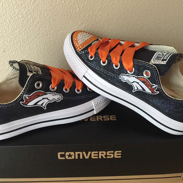Denver Broncos Converse Shoes