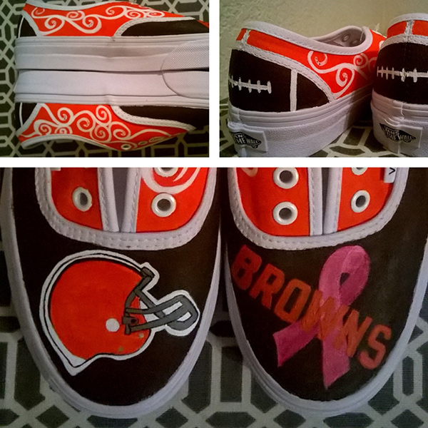 Cleveland Browns Designed Sneakers
