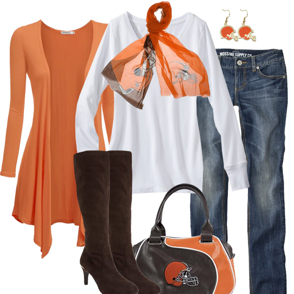 Cleveland Browns Inspired Fall Fashion