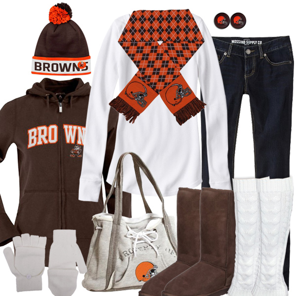Cleveland Browns Inspired Winter Fashion