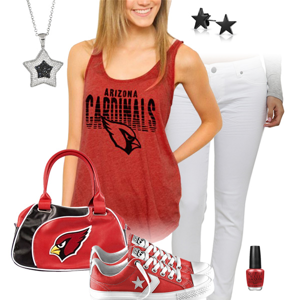 Arizona Cardinals Outfit With Converse