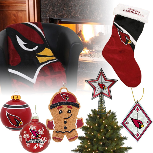 Arizona Cardinals Christmas Ornaments