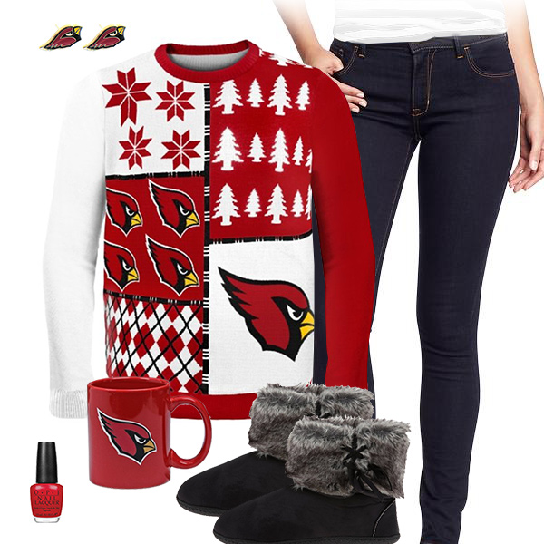 Arizona Cardinals Sweater Outfit