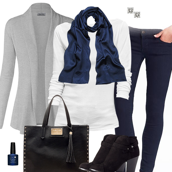 Cardigan Chic Chargers | Cute Sports Fan