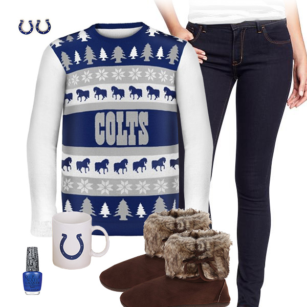 Indianapolis Colts Sweater Outfit