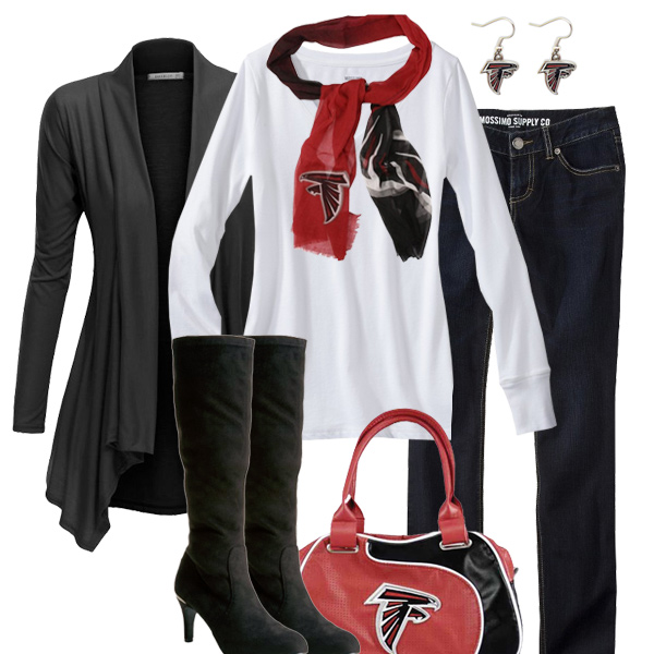 Atlanta Falcons Inspired Fall Fashion