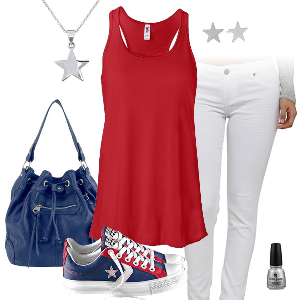New York Giants Outfit With Converse