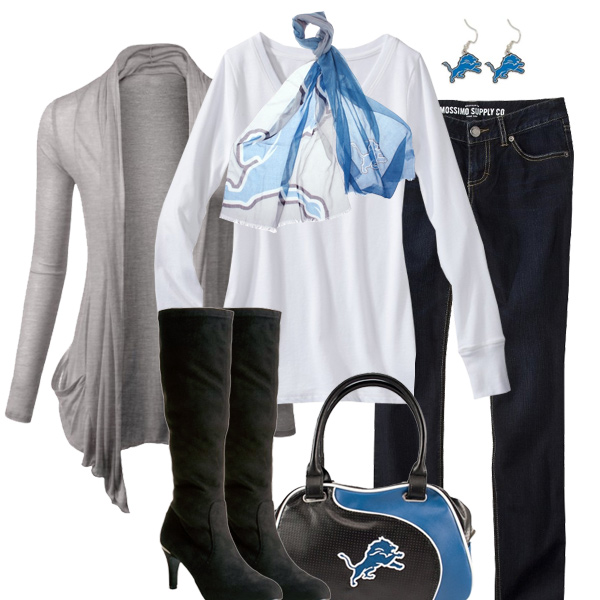 Detroit Lions Inspired Fall Fashion
