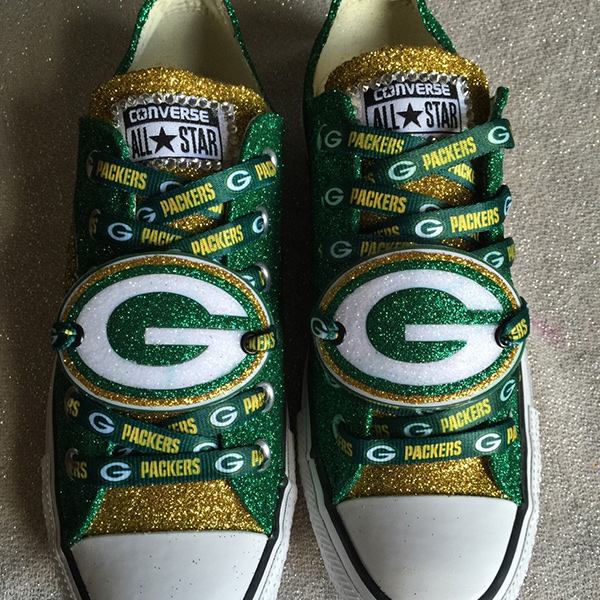 Green Bay Packers Converse Shoes