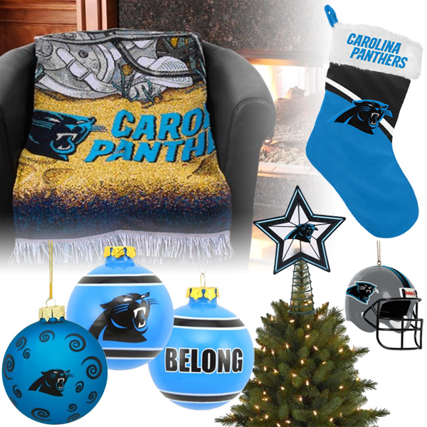 Carolina Panthers Christmas Ornaments