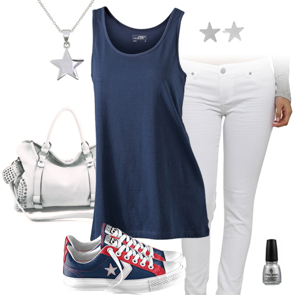 New England Patriots Outfit With Converse
