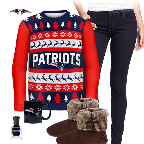 New England Patriots Sweater Outfit