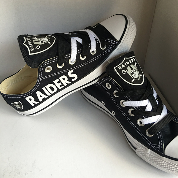 Oakland Raiders Converse Sneakers