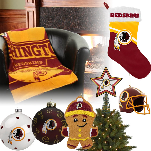 Washington Redskins Christmas Ornaments