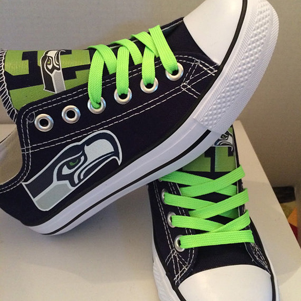 Seattle Seahawks Converse Sneakers