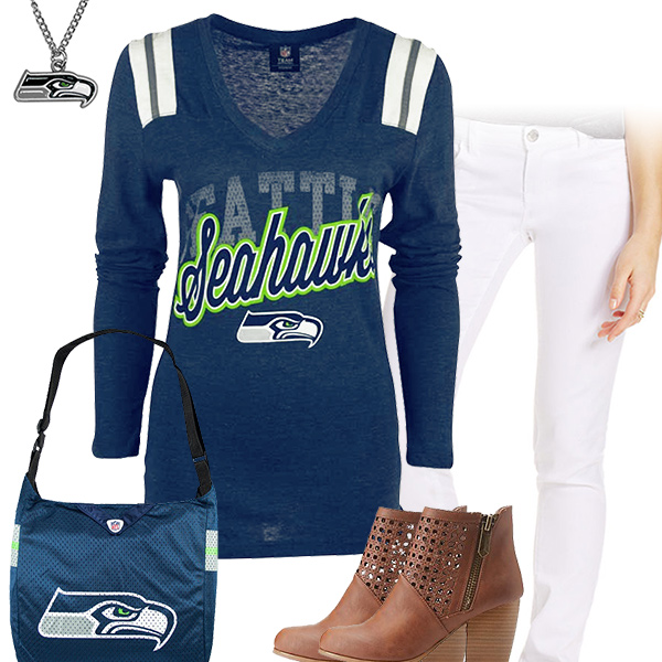 Cute Seattle Seahawks Kickoff Outfit
