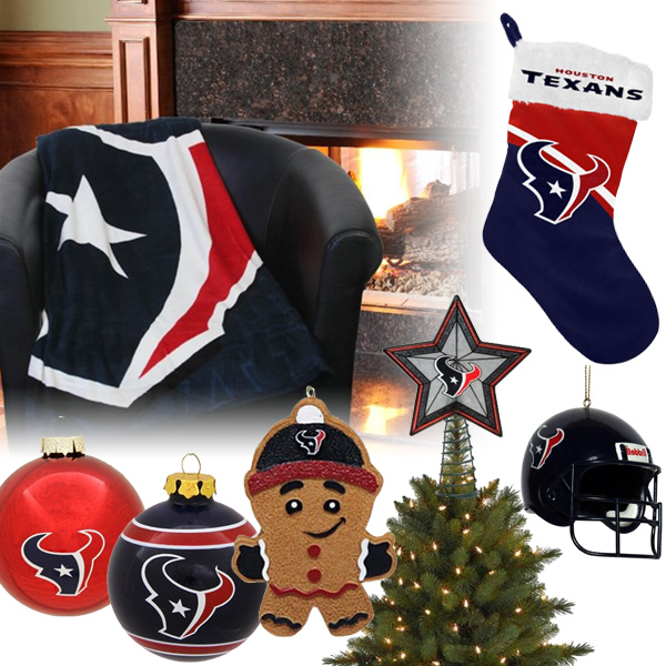 Houston Texans Christmas Ornaments