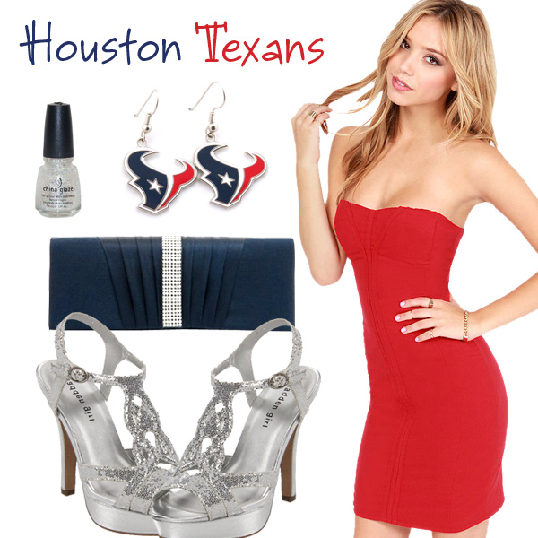 Houston Texans Inspired Date Look
