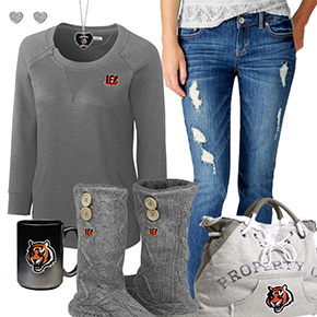 Cozy Sunday Bengals Outfit