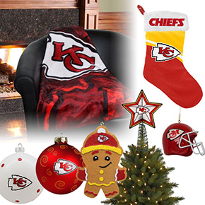 Kansas City Chiefs Christmas Ornaments
