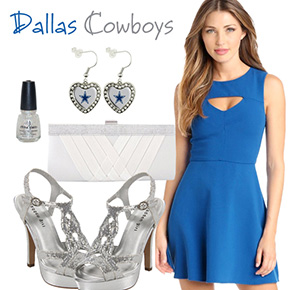 Dallas Cowboys Inspired Date Look