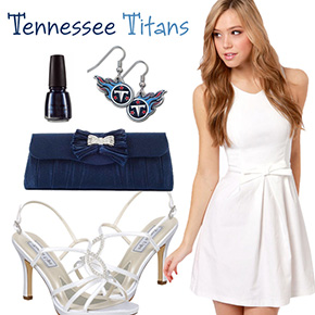Tennessee Titans Inspired Date Look