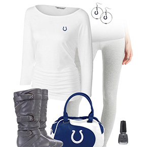 Indianapolis Colts Inspired Leggings Outfit