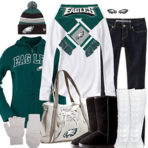 Philadelphia Eagles Inspired Winter Fashion