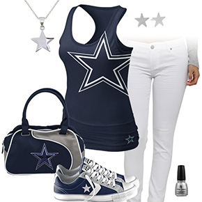 Dallas Cowboys Outfit With Converse