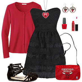 Chicago Bulls Dress Outfit