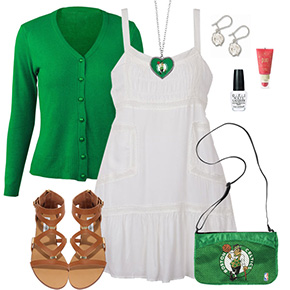 Boston Celtics Dress Outfit