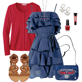 Atlanta Hawks Dress Outfit
