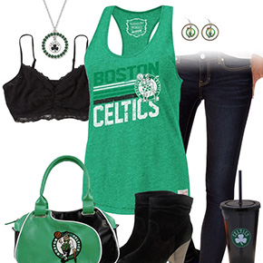 Boston Celtics Tank Top Outfit