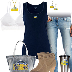 Denver Nuggets Tank Top Outfit